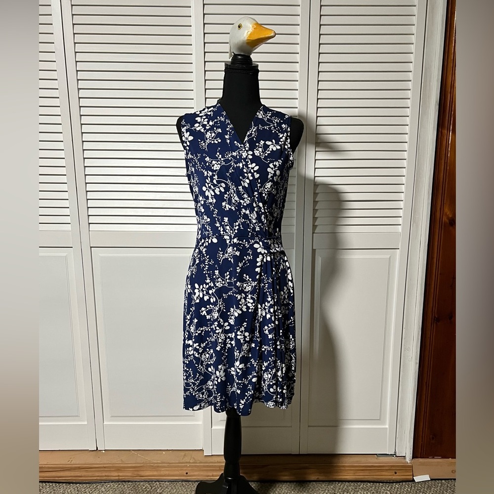 Kaileigh Senna Faux Wrap Knit Dress